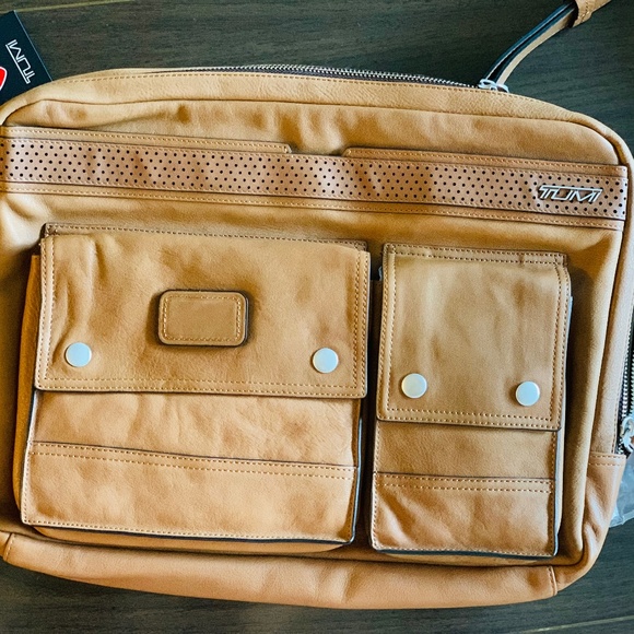 Tumi Ducati Crossbody Messenger Bag - Picture 1 of 8